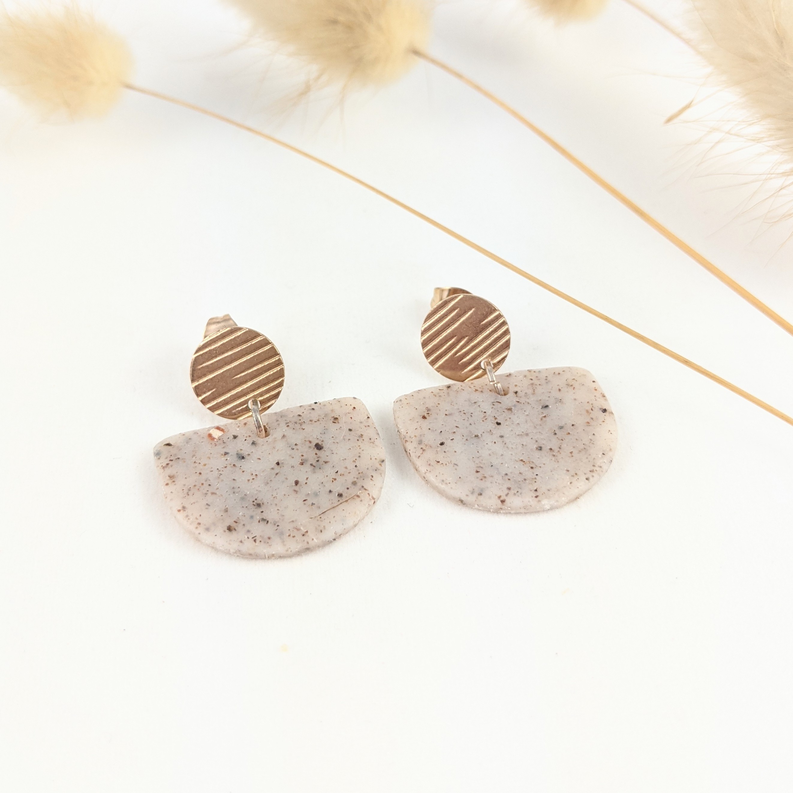 Polymer Clay "stone" nude