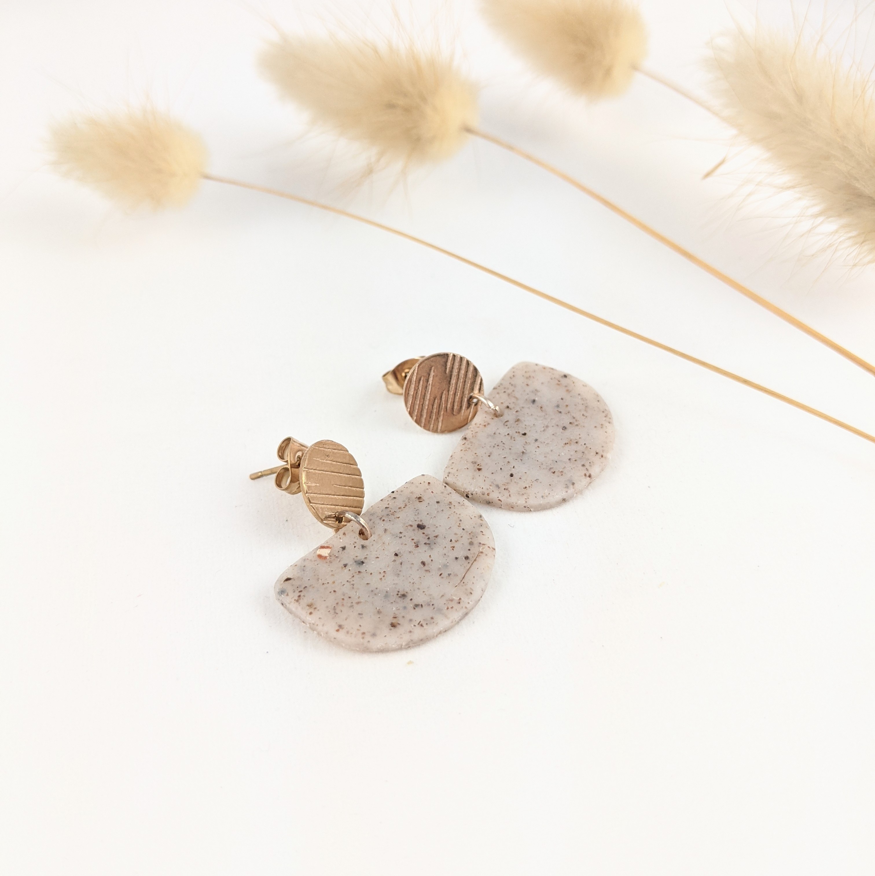 Polymer Clay "stone" nude